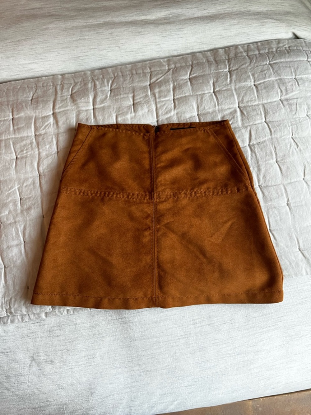 Sanctuary Vegan Suede Mini Skirt